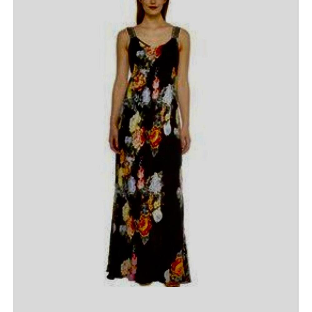 Johnny Was dress. Silk Wmns Sm  RARE- CUTE